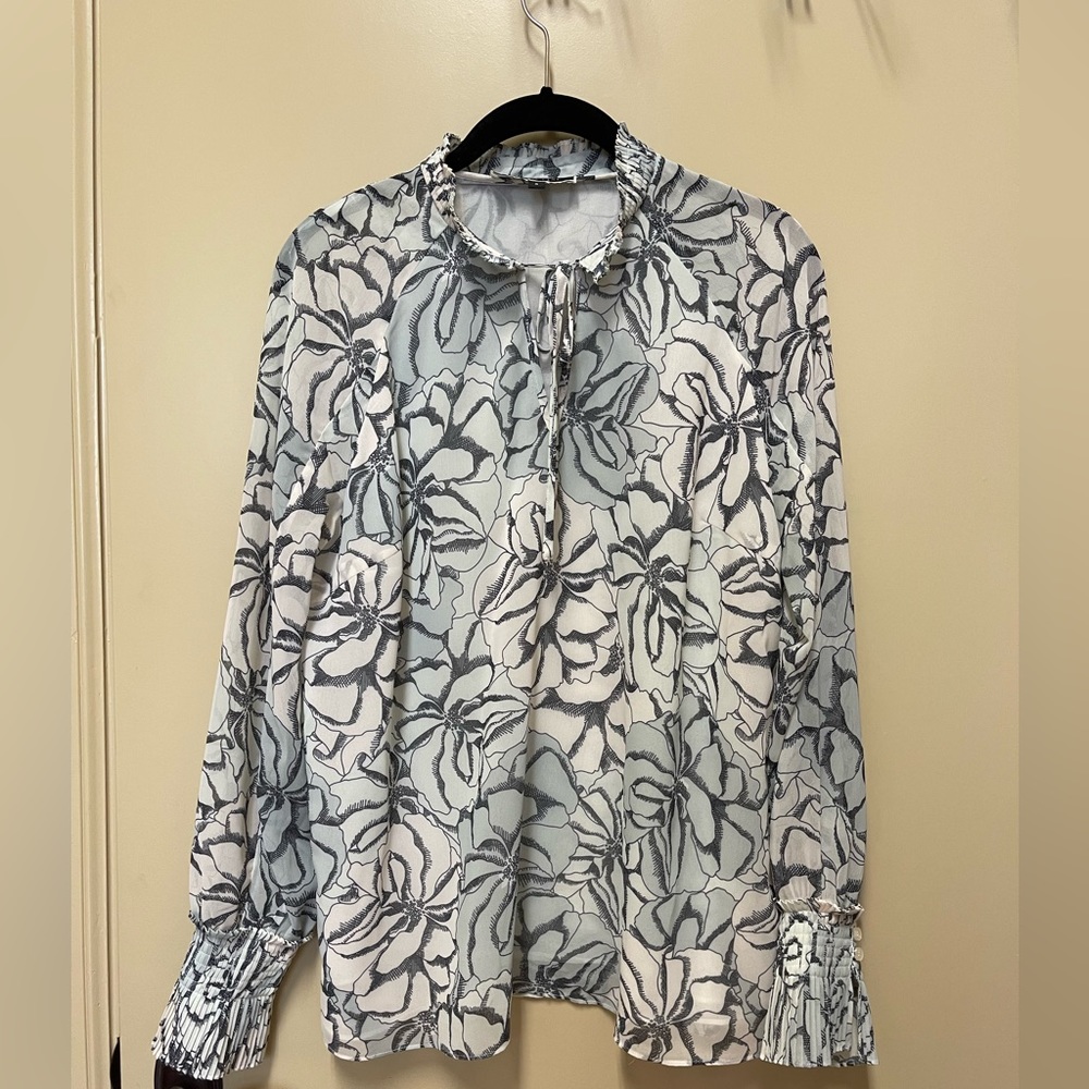Melanie Lyne Long Sleeve Blouse by Size 8